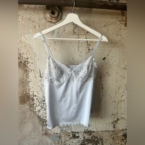Vintage 1970s lace cami